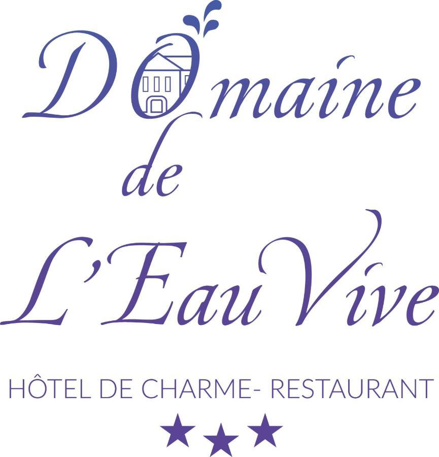 Logis Hotel Restaurant Le Domaine De L'Eau Vive Largentière Exterior foto